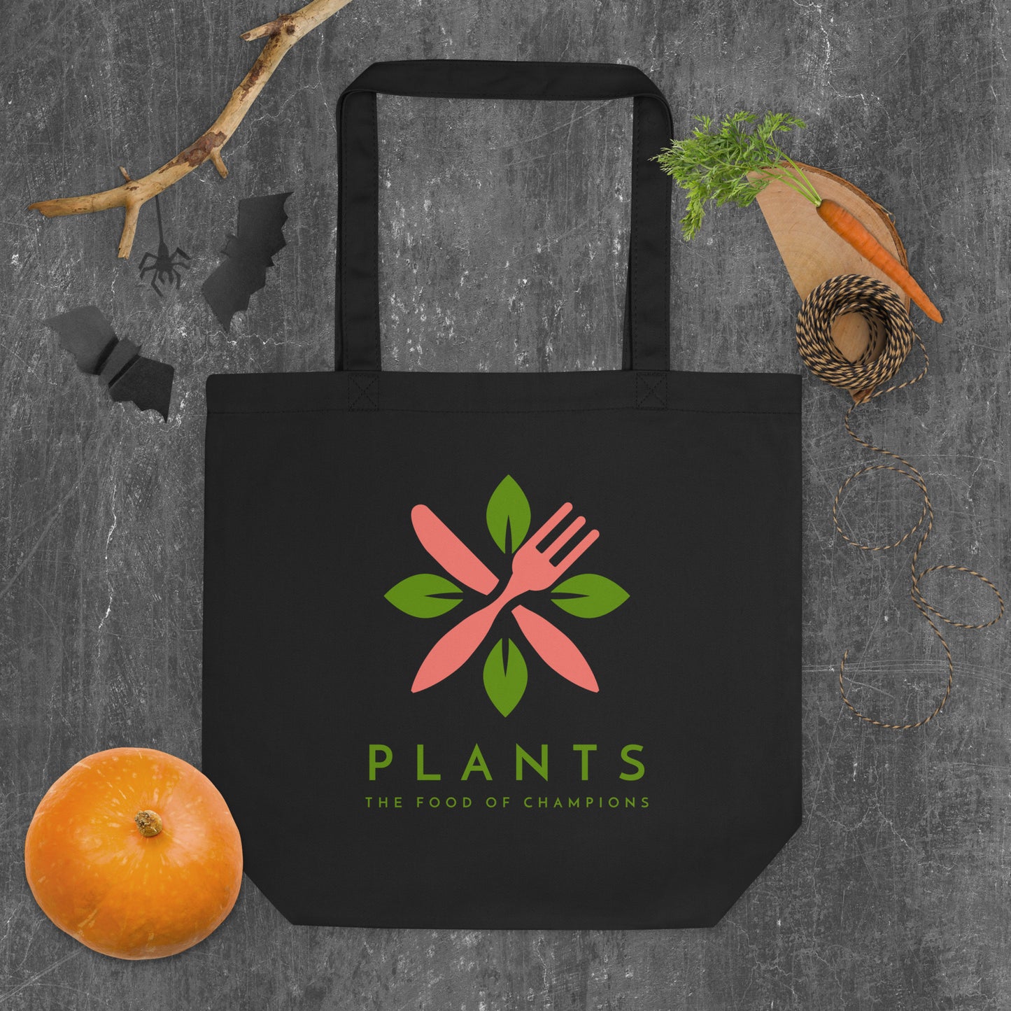 Plants vegan vegetarian Eco Tote Bag - SexyCoca