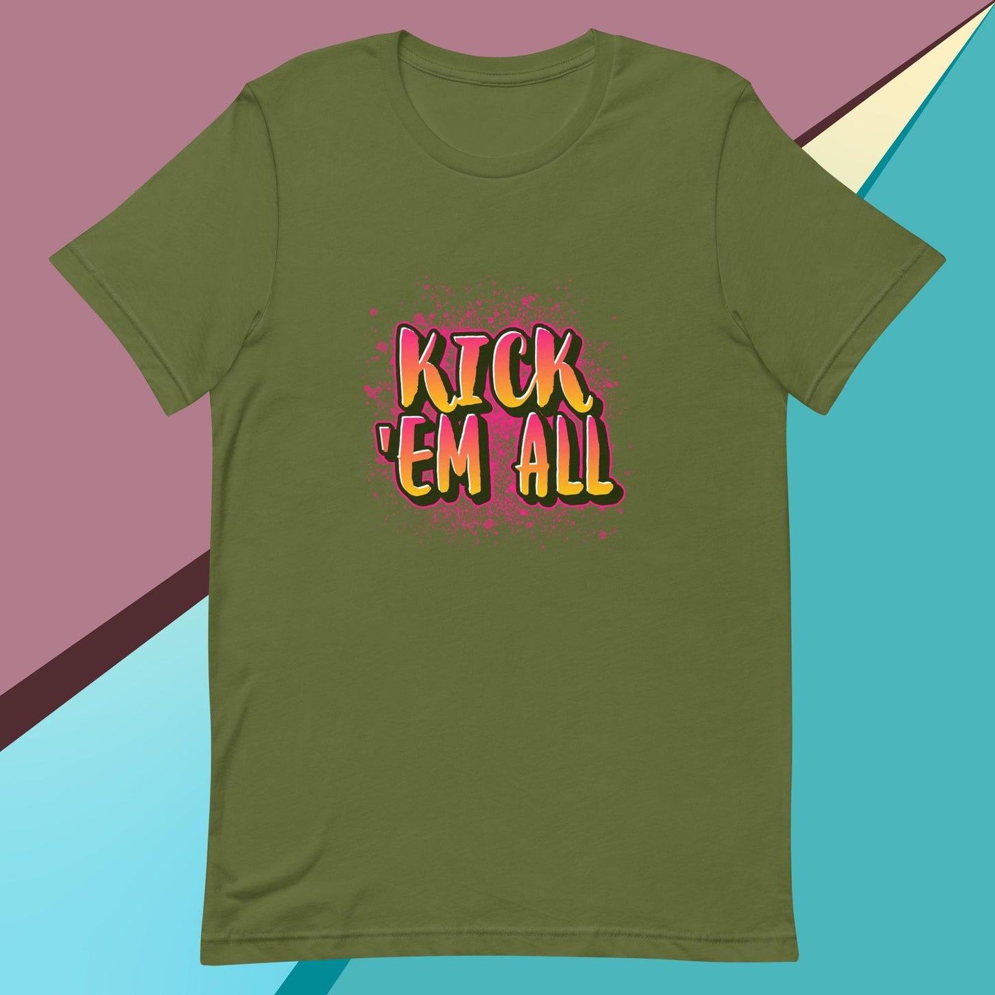 Kick 'em all classic tee short sleeves unisex t-shirt - SexyCoca