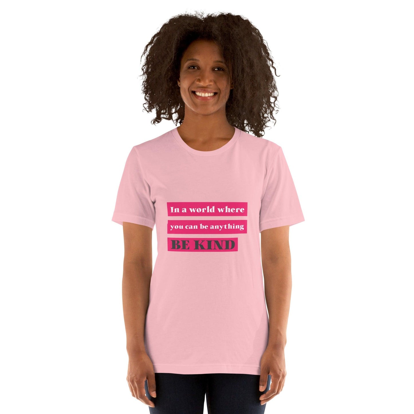 You can be anything be kind quote classic tee short sleeves t-shirt - SexyCoca