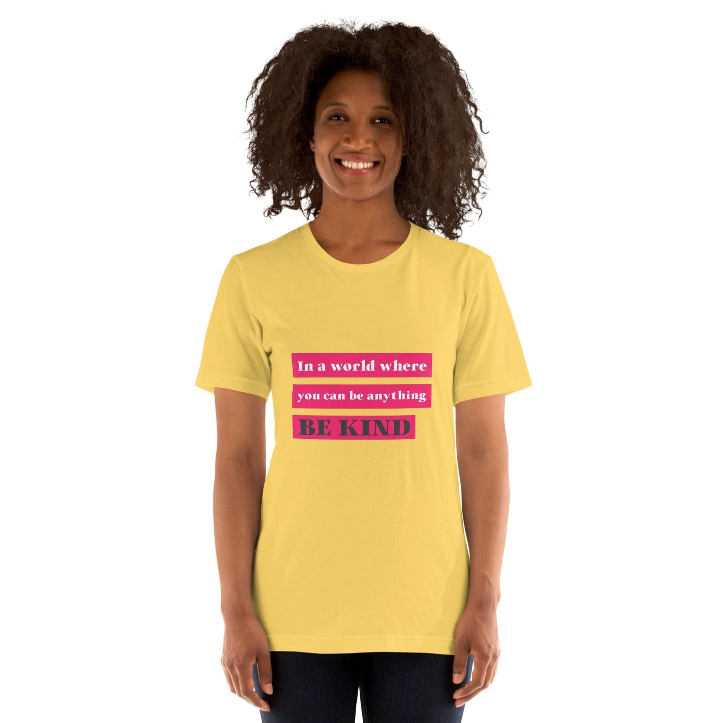 You can be anything be kind quote classic tee short sleeves t-shirt - SexyCoca