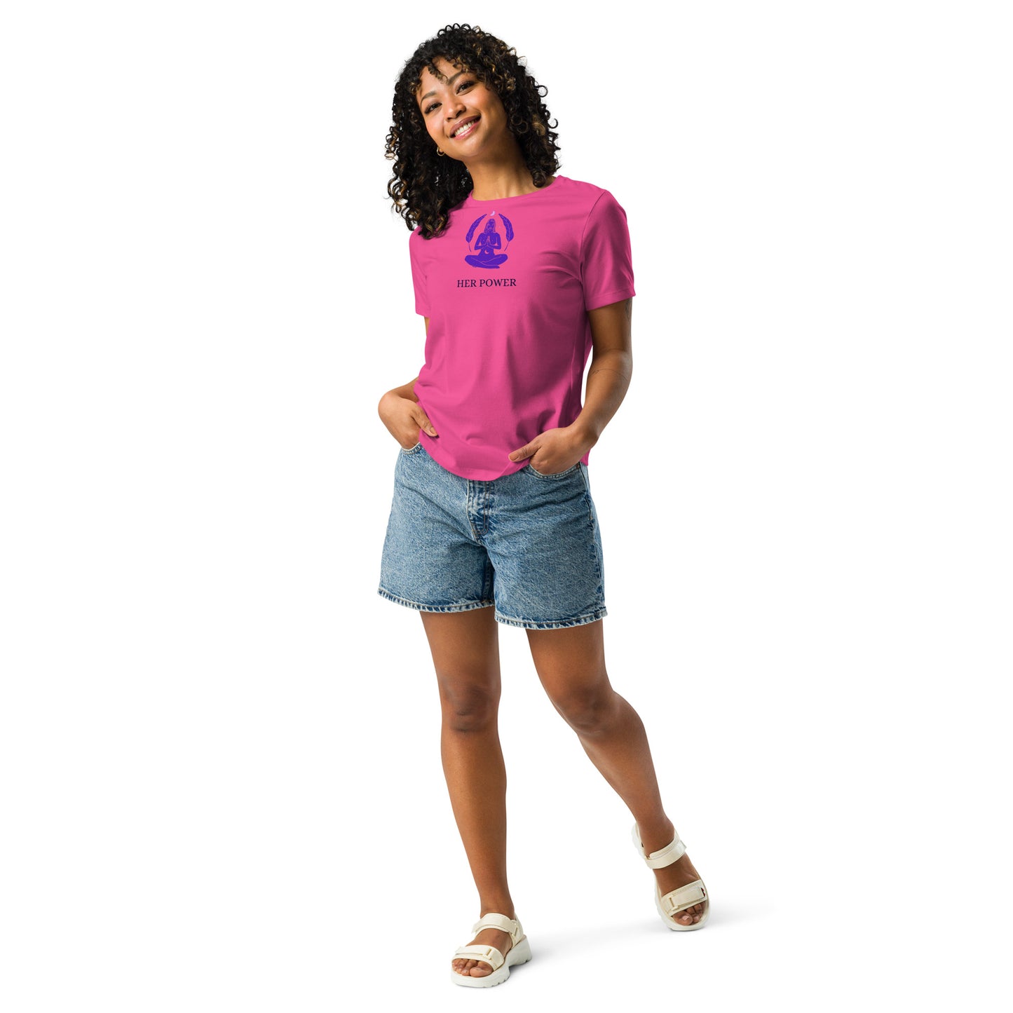 Her power classic tee short sleeves women's Relaxed T-Shirt