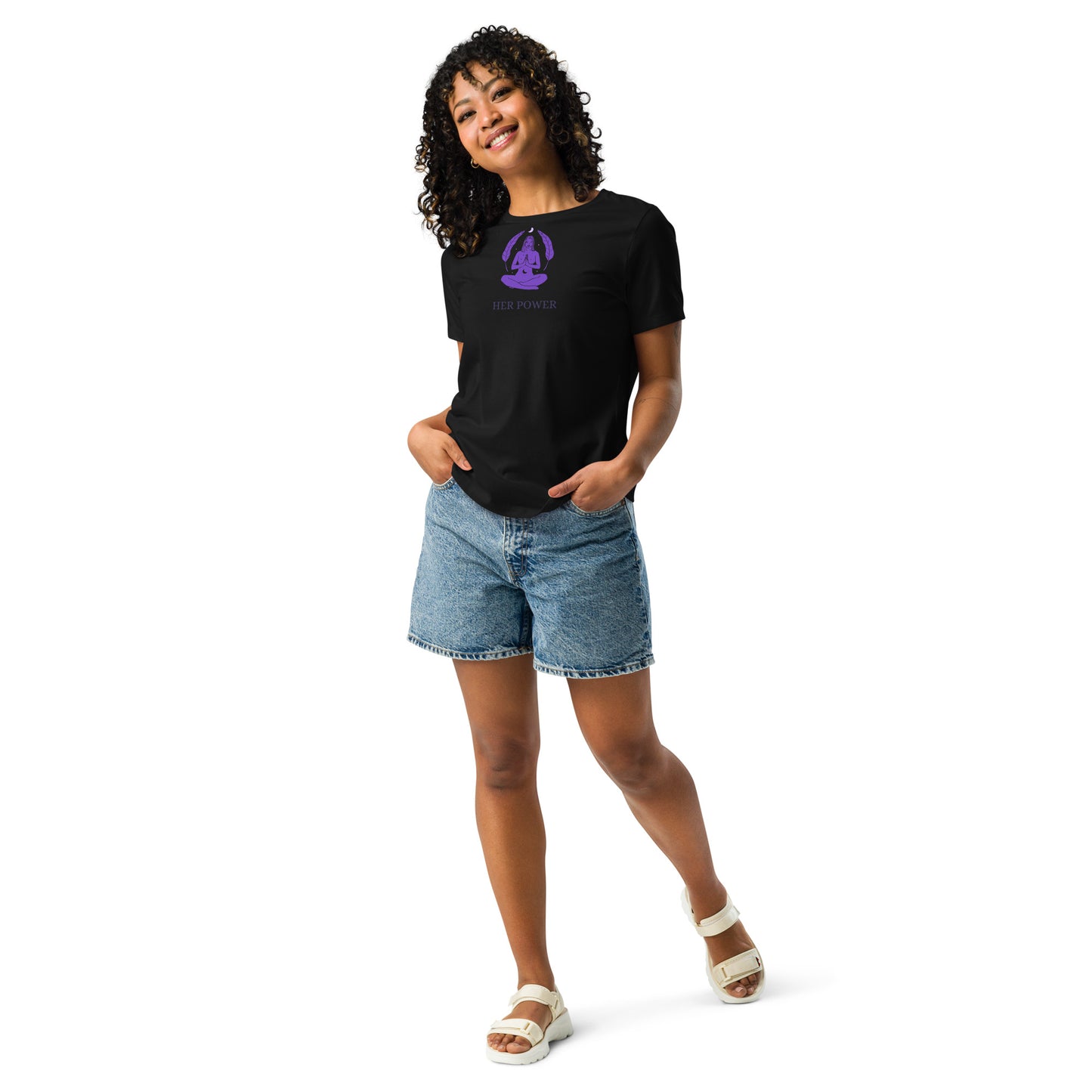 Her power classic tee short sleeves women's Relaxed T-Shirt