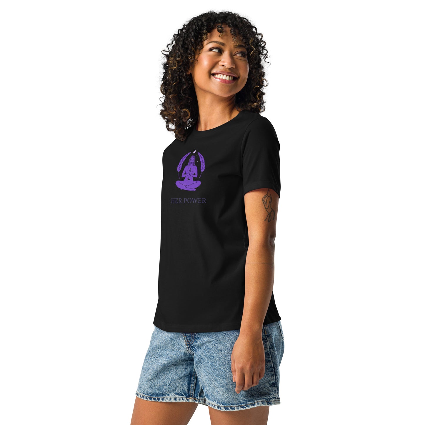 Her power classic tee short sleeves women's Relaxed T-Shirt