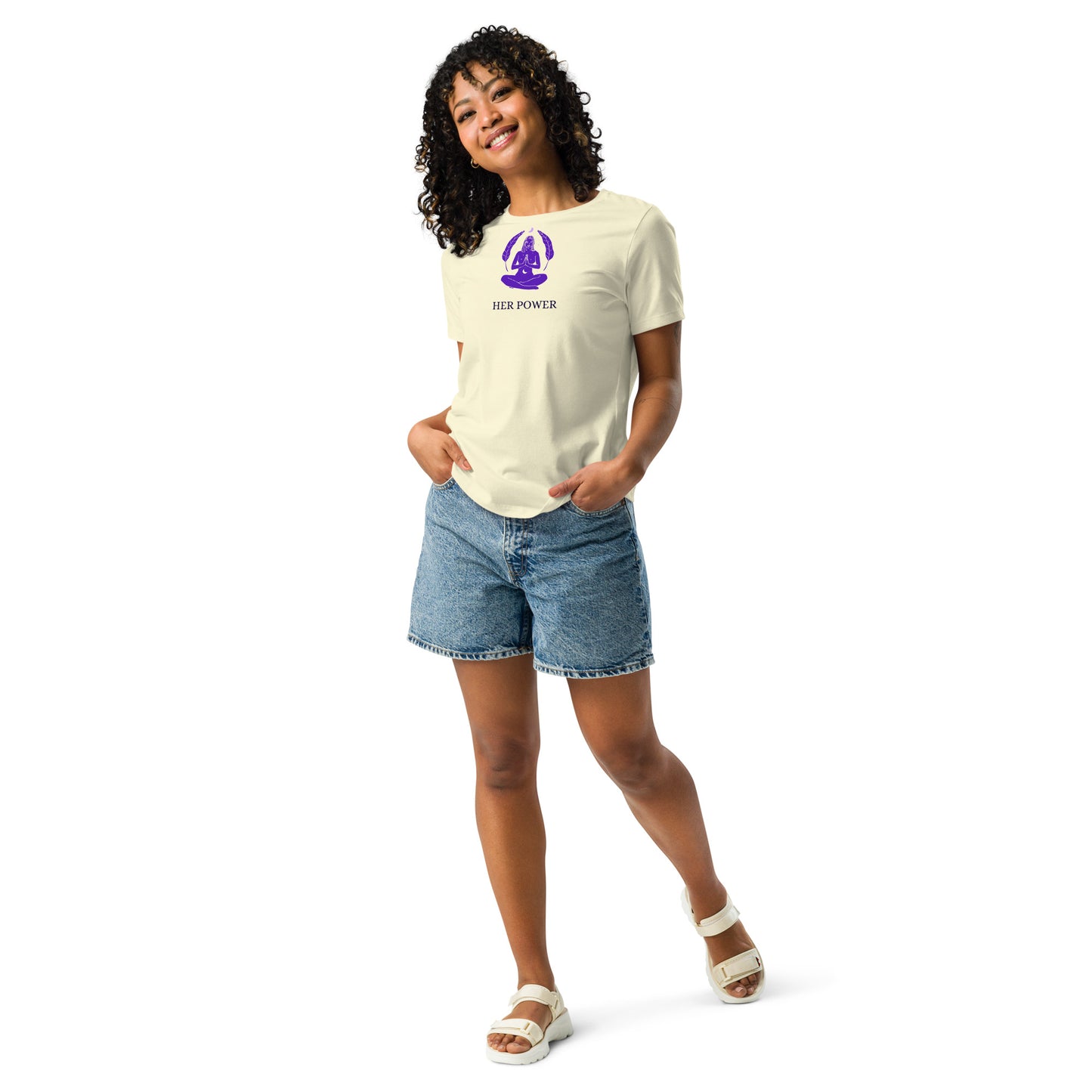 Her power classic tee short sleeves women's Relaxed T-Shirt