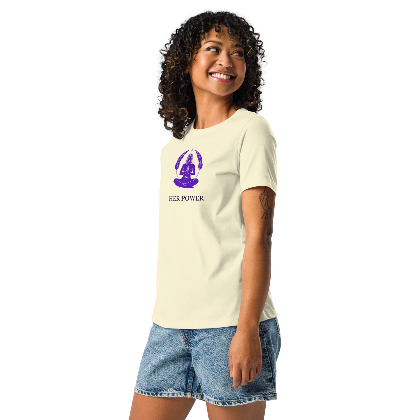 Her power classic tee short sleeves women's Relaxed T-Shirt