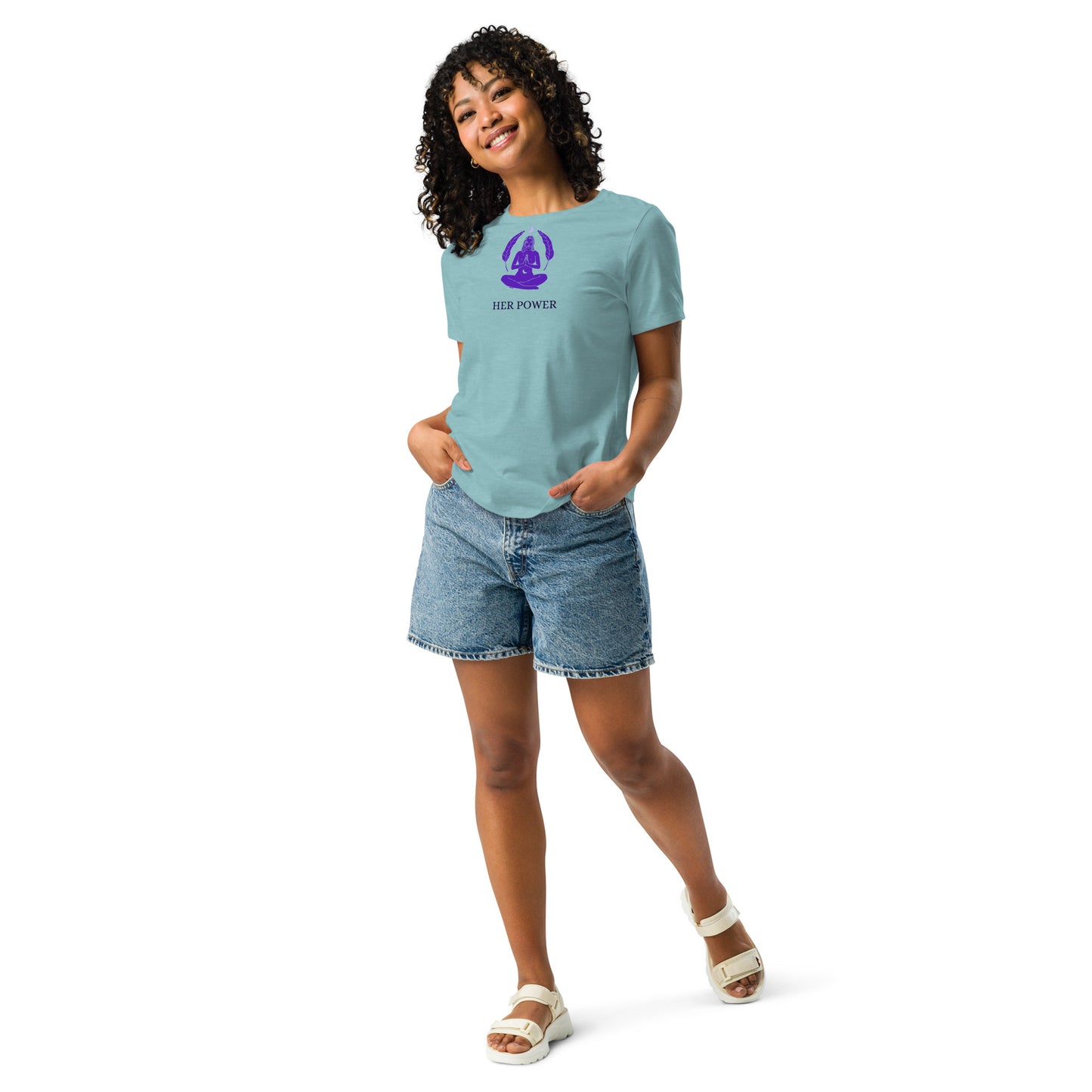 Her power classic tee short sleeves women's Relaxed T-Shirt