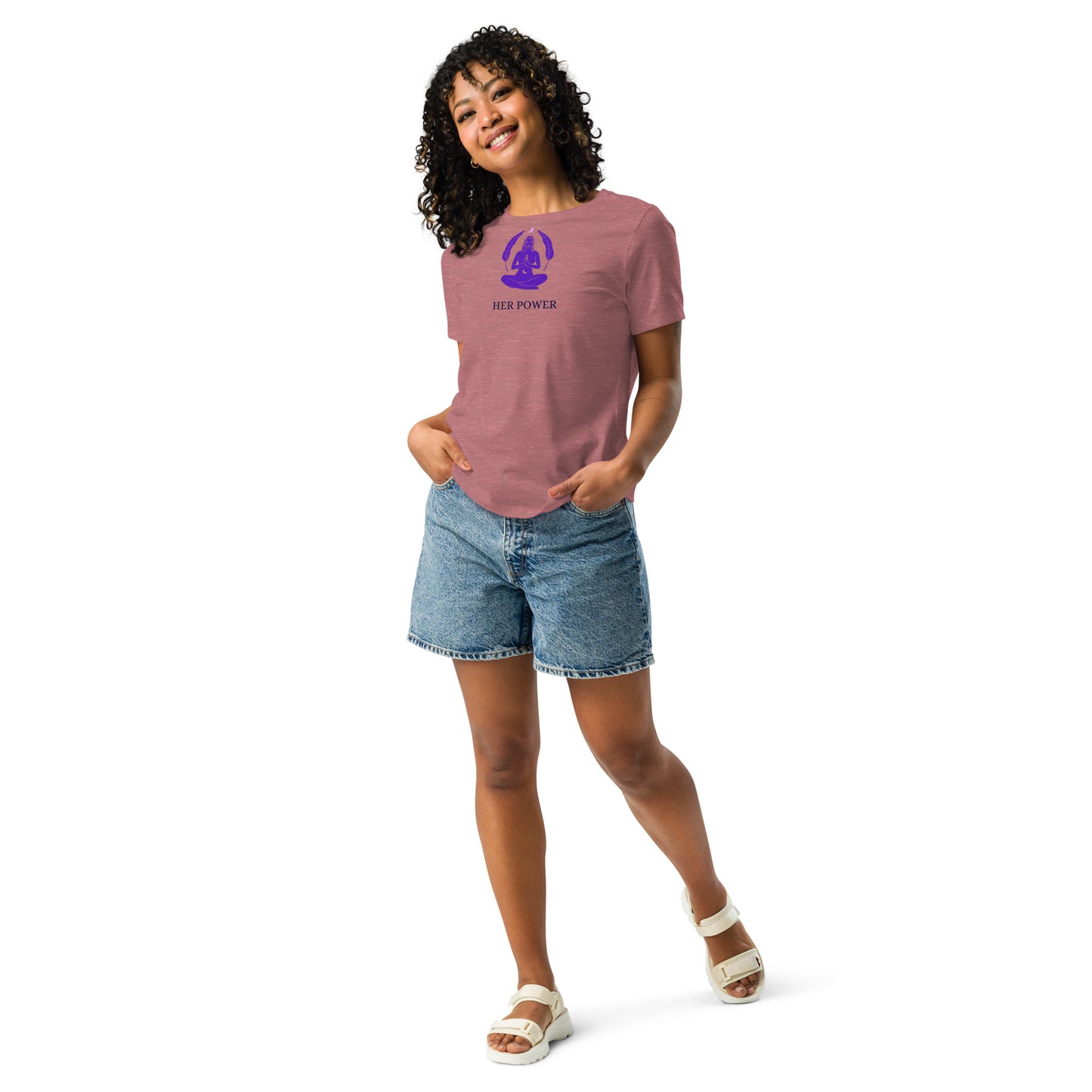 Her power classic tee short sleeves women's Relaxed T-Shirt