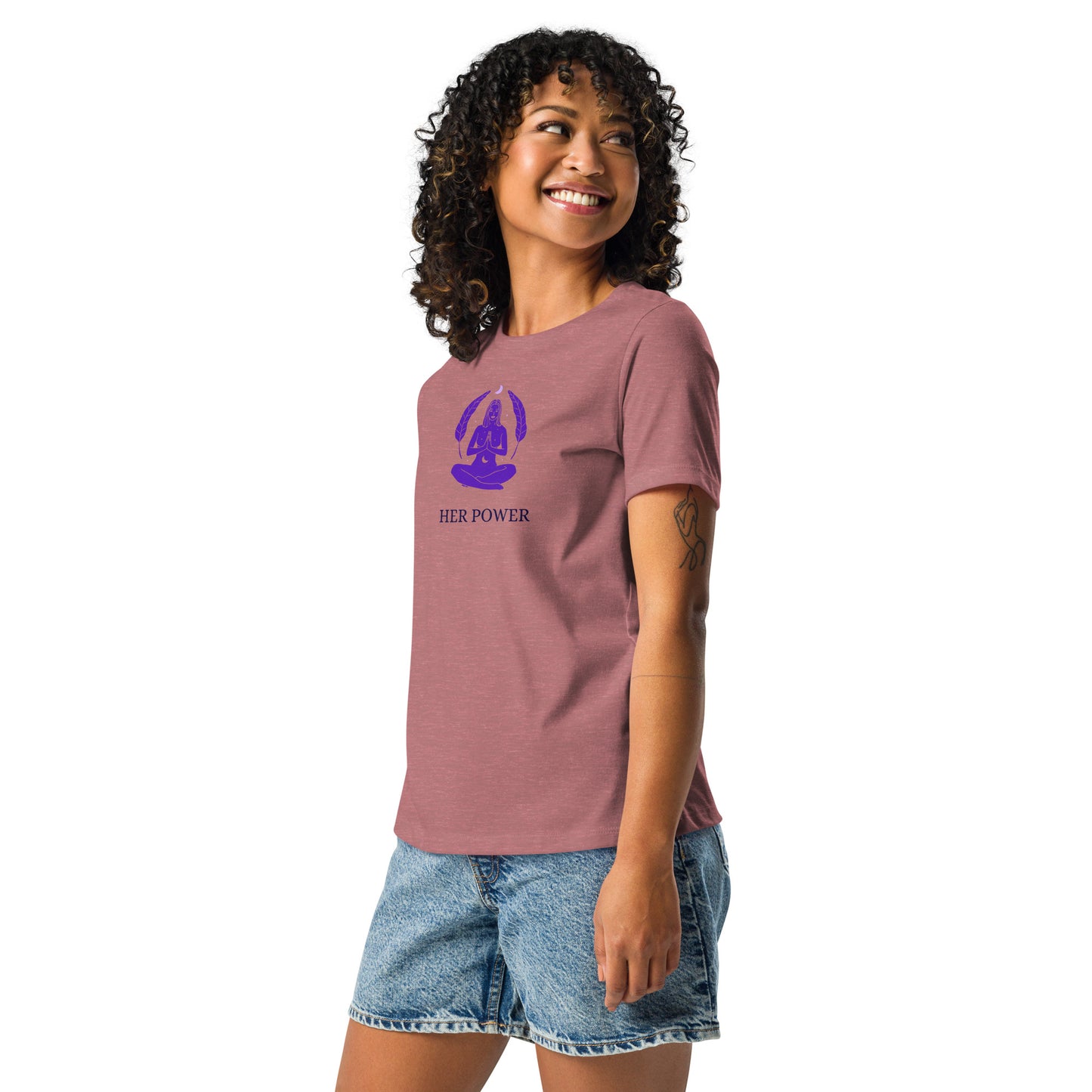 Her power classic tee short sleeves women's Relaxed T-Shirt