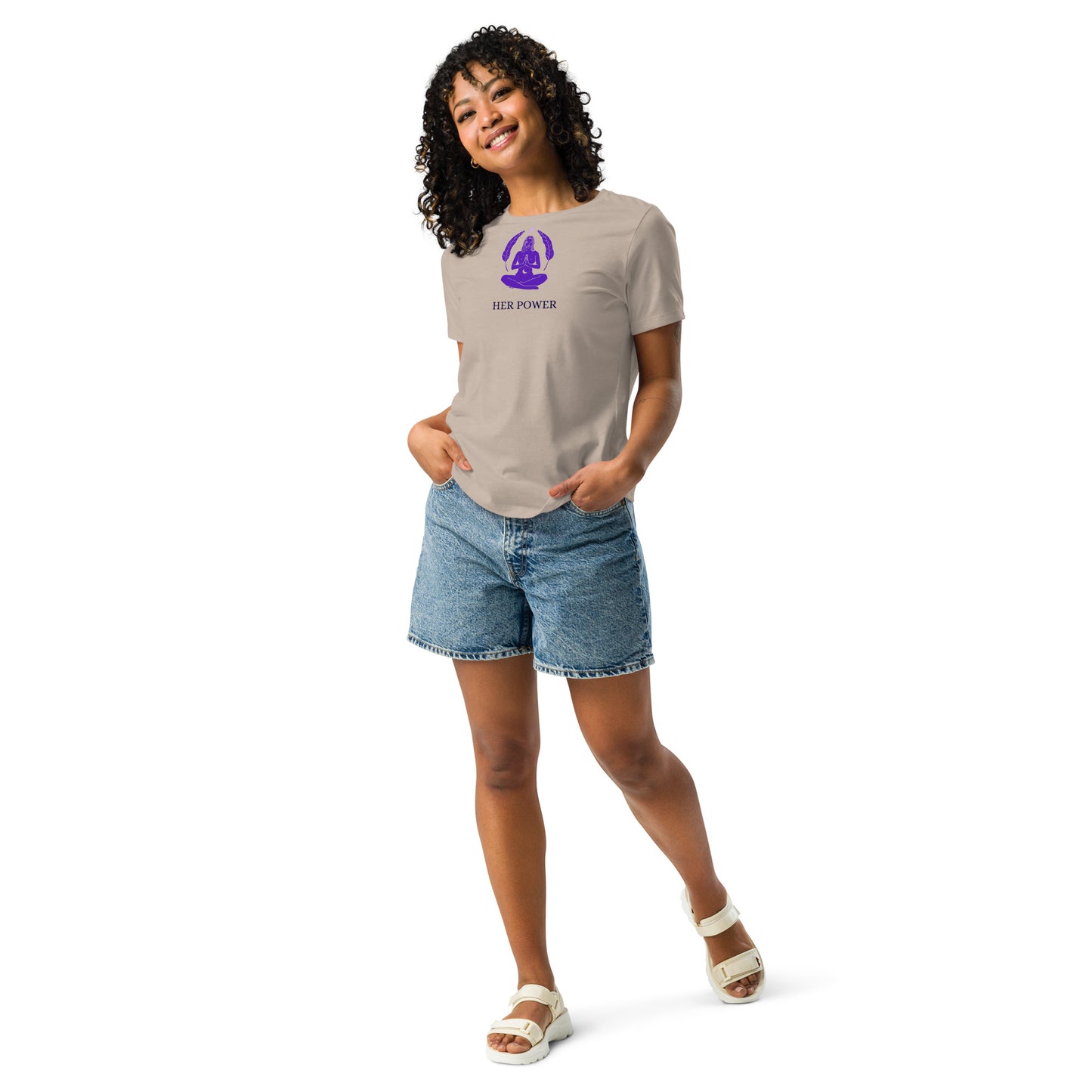 Her power classic tee short sleeves women's Relaxed T-Shirt