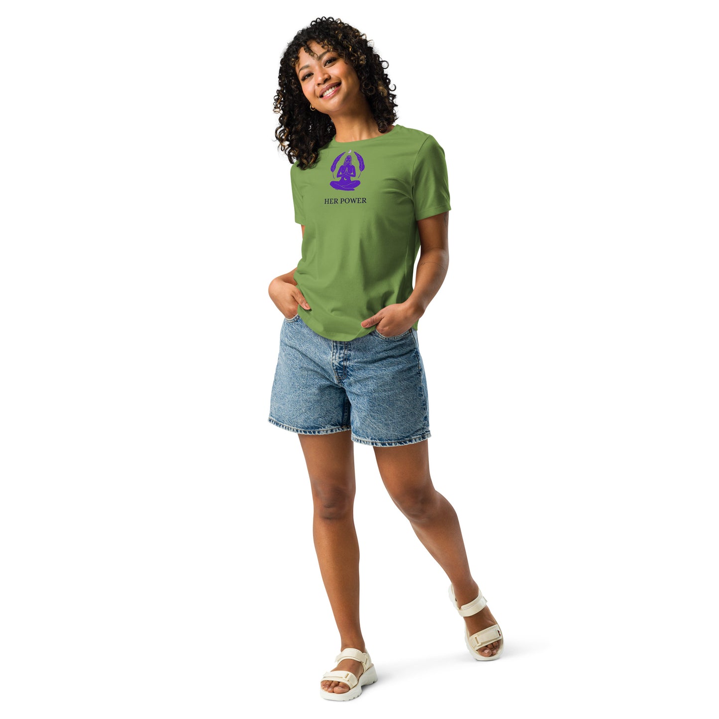 Her power classic tee short sleeves women's Relaxed T-Shirt