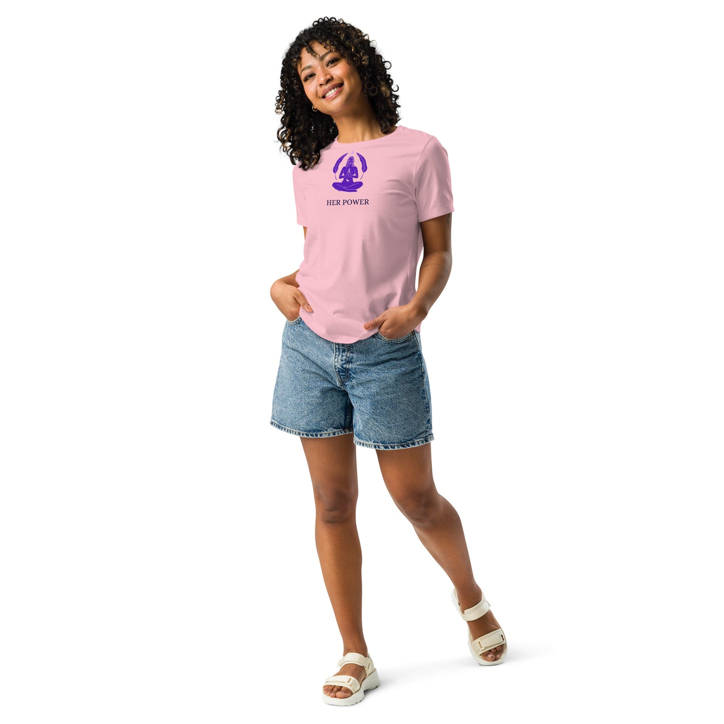 Her power classic tee short sleeves women's Relaxed T-Shirt