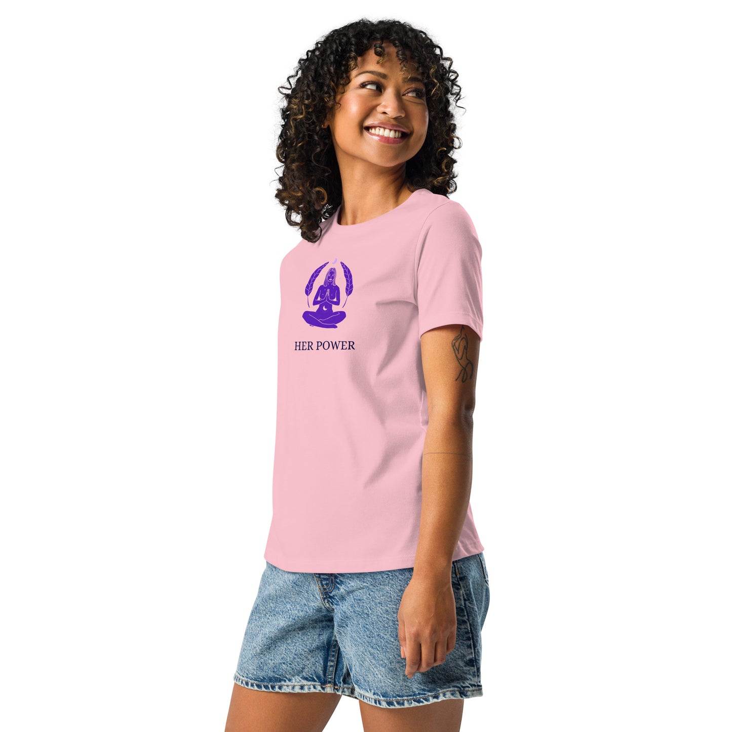 Her power classic tee short sleeves women's Relaxed T-Shirt