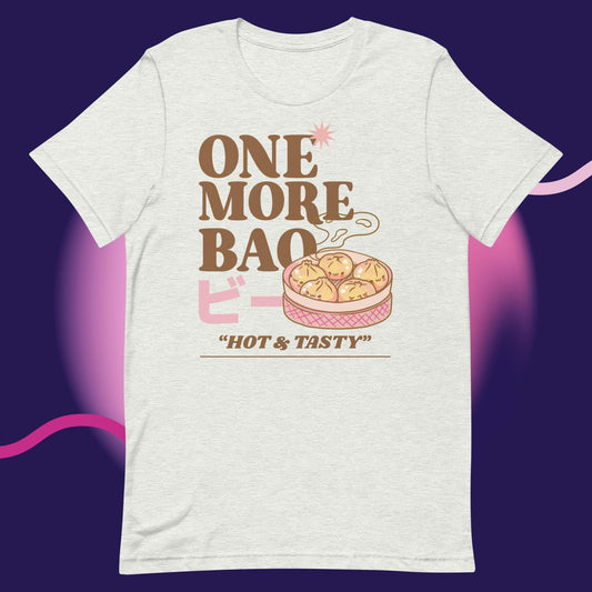 One more bao tasty and hot cute japanese food classic tee short sleeves t-shirt - SexyCoca