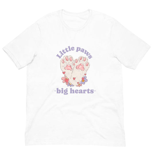 Cute cat paws with quote classic tee short sleeves unisex t-shirt - SexyCoca